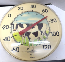 Springfield Wall-Mount Indoor/Outdoor Thermometer With  F Scale -60  To 120