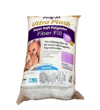 Fairfield Poly-Fil Ultra Plush Super Soft Fiber Fill 12 Ounces Craft Stuffing