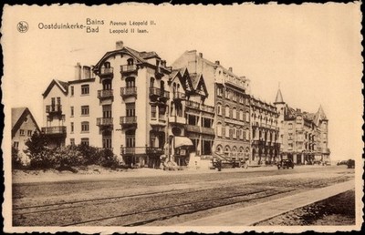Ak Oostduinkerke Bad Koksijde Westflandern, Avenue Leopold II. - 3420509