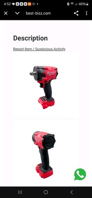 Similar To Milwaukee M18 FIW212 1/2'' Multi Fit Impact Wrench Tool Only