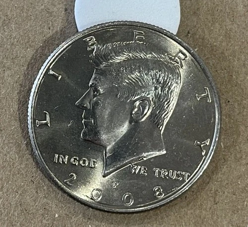 2008 P KENNEDY HALF DOLLAR -NICE RIM- FREE SHIPPING