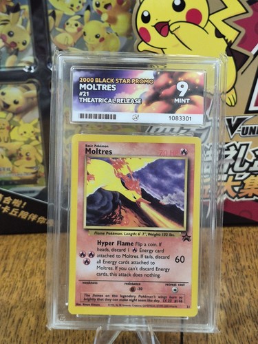 Moltres graded ACE 9 for sale on eBay