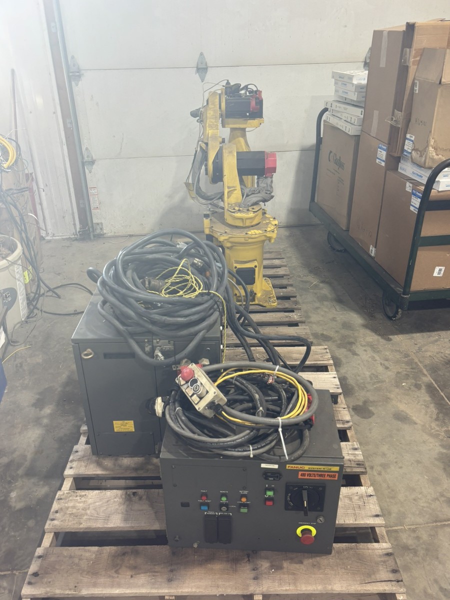 Fanuc M-6I Industrial Robot Axis R-J2 Controller Teach Pendent