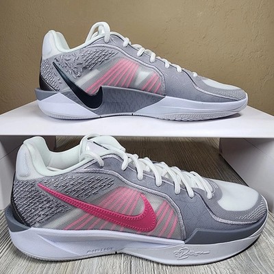 Nike Sabrina 2 Lily Flowers Pink Grey Women s size 10.5 Men s 9 FQ2174-100