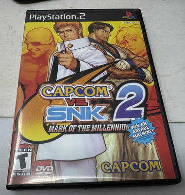 Capcom vs. SNK 2: Mark of the Millennium 2001 (Sony PlayStation 2, 2001) PS2 CIB