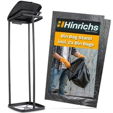 Heavy-Duty 120L Bin Bag Holder with Adjustable Height - Perfect for Recycling