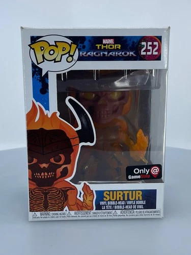 Funko POP! Marvel Thor: Ragnarok Surtur #252 GameStop Exclusive NOT MINT