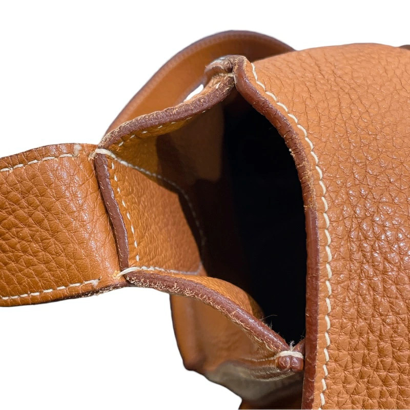 Hermes Men'S Messenger Shouder Bag Steve Buzas 35 Gold-Tone Taurillon *Dof5373 thumbnail 15