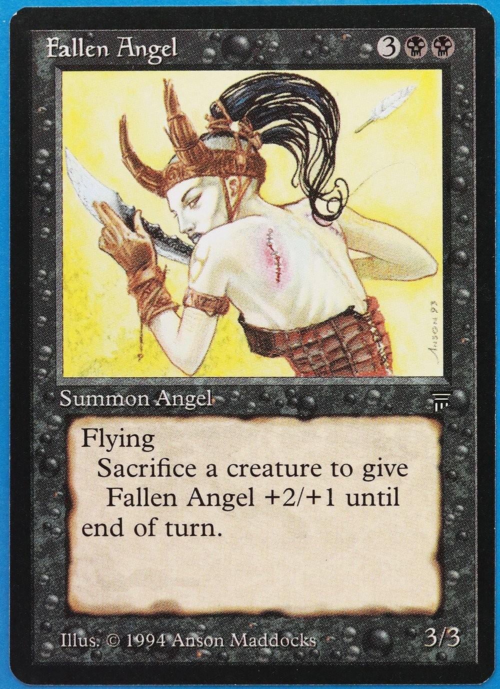 Fallen Angel Legends MINT Black Uncommon MAGIC MTG CARD (ID# 492785) ABUGames