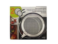 MIU 2-piece Silicone Splatter Guards 18/8 Sta...