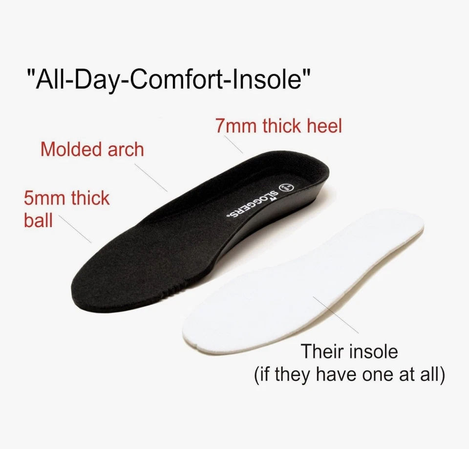 Sloggers Women's Midsummer Blue Floral Rain & Garden Slip On Shoes | Size 9 - Image 3 of 4