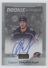 2020-21 O-Pee-Chee Platinum Rookie Auto Rainbow Calvin Thurkauf #R-CT Auto 09fi