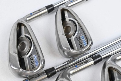 Ping G Series Eisen / 7-PW+SW / Blue Dot / Regular Flex Ping AWT 2.0 Schäfte