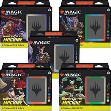 MTG March of the Machines Commander Decks Set of 5