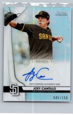 2020 Bowman Sterling Prospect Autos #BSPA-JC Joey Cantillo /150 Refractor 