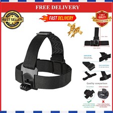 Adjustable Head Strap Mount for GoPro Insta360 DJI Action Camera Phone Vlog