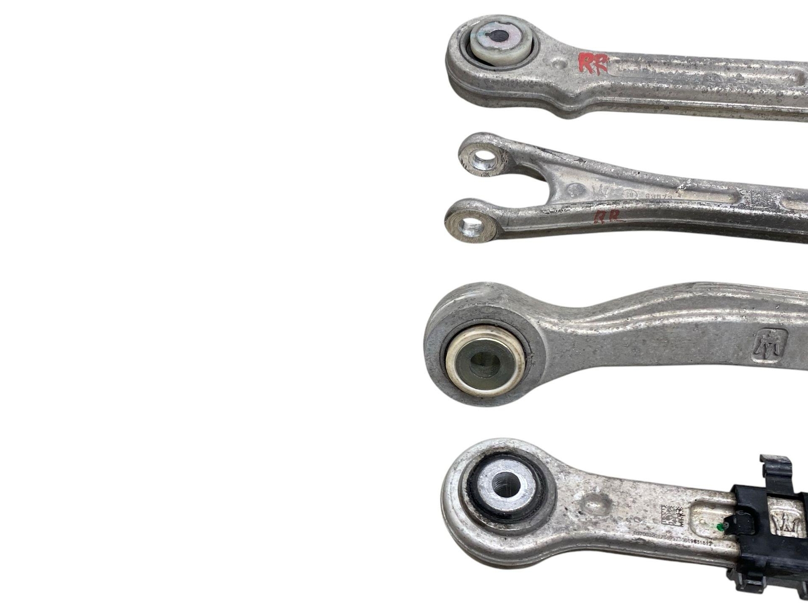 2017-2022 MASERATI LEVANTE 3.0L AWD REAR RIGHT UPPER & LOWER CONTROL ARM SET X5