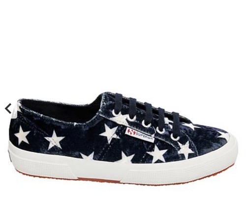 SUPERGA 2750 Low Top Sneaker. NIB. Navy 