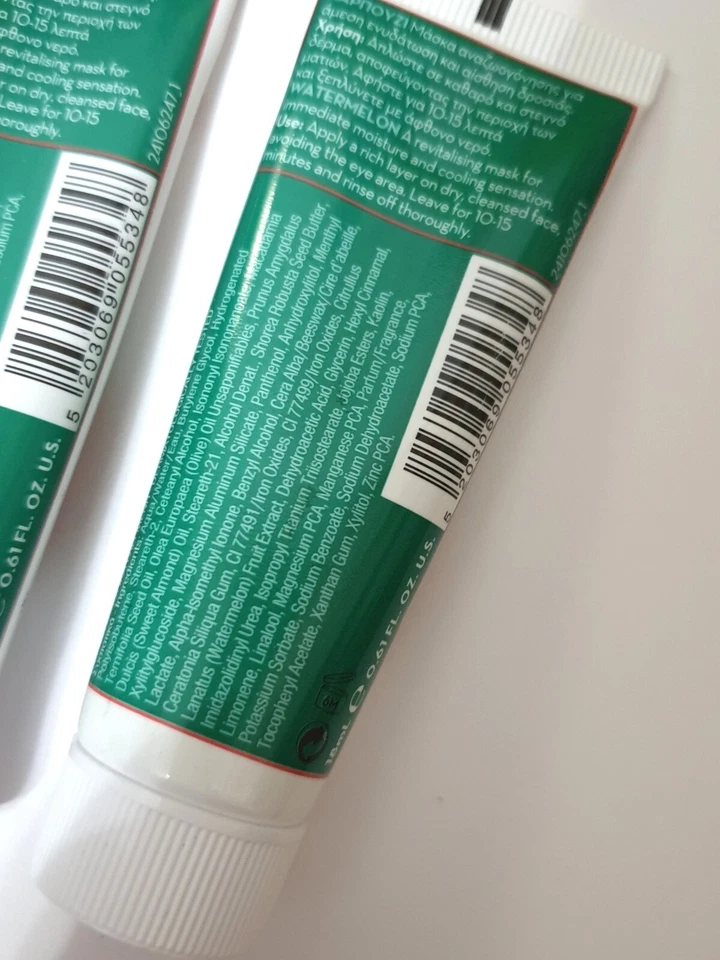 Korres Revitalising Watermelon Mask 4 X 18ml Travel Size - Image 2 of 4