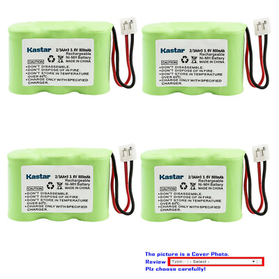 Kastar Cordless Battery Fits for Vtech 80-1332-00-00 80-5074-0000 80-5074-02-00