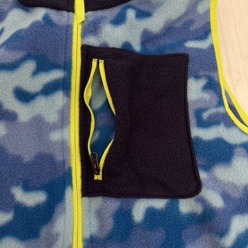 Amazon Essentials Camo Blue Polar Fleece Vest Size 2XL ( 14-16) Years - Picture 6 of 12