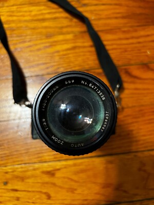 AS-IS) Canon AL-1 Black SLR Film Camera with 80-200 mm Fast FD