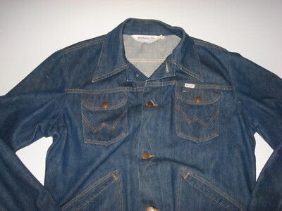 Vintage Wrangler Men's No Fault Sanfor Set Denim Jacket Medium