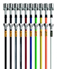 Goodridge Blue SS Brake Hoses FOR Aston Martin V8 1969 - 1989