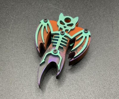 Maulini Mob x Koch Tools Titanium Phantasm Skelly Mini EDC Bottle Opener