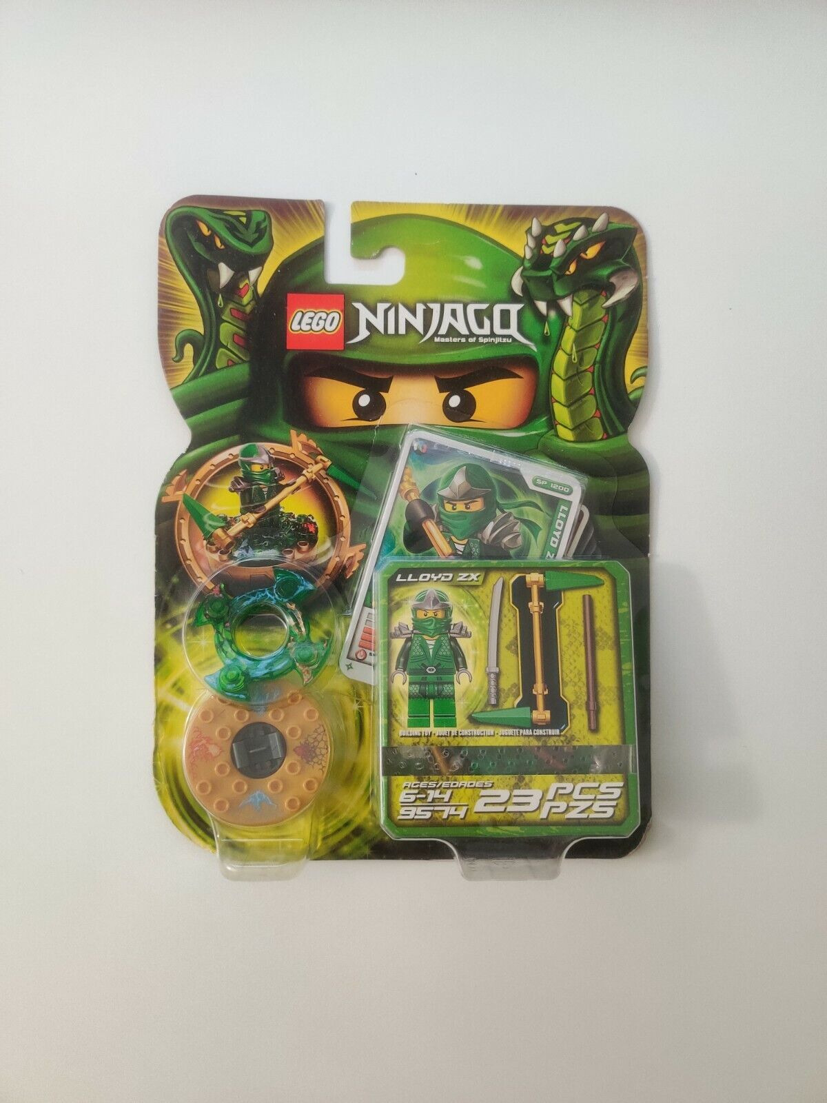 Lego Ninjago MASTERS OF SPINJITZU 9574 Lloyd ZX Brand New Sealed