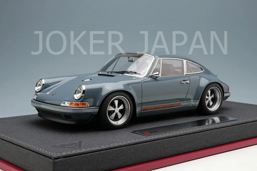 Make Up IDEA 1/18 Porsche Singer 911(964) Coupe Gray IM035A JDM
