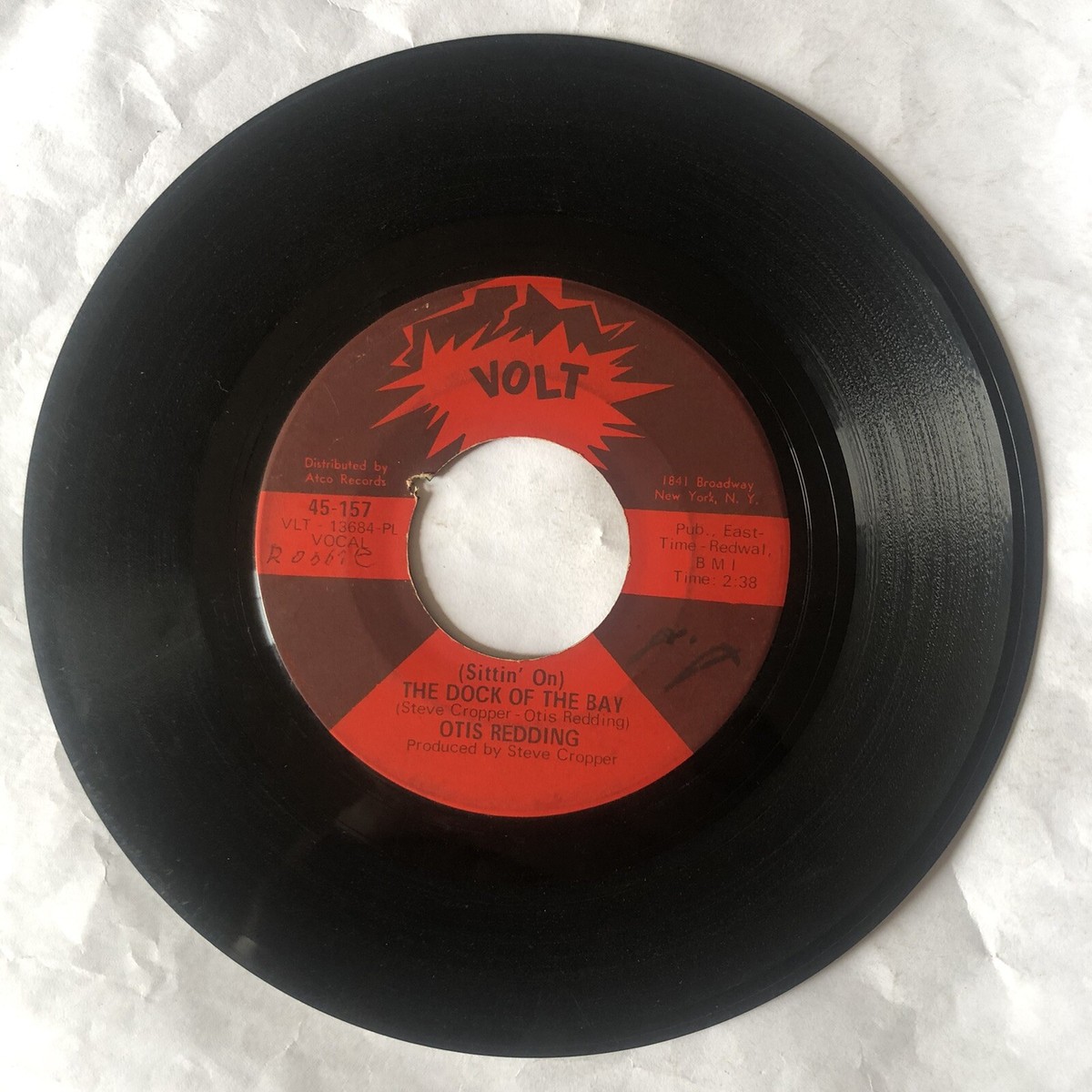 Otis Redding - The Dock Of The Bay / Sweet Lorene 45 RPM Record
