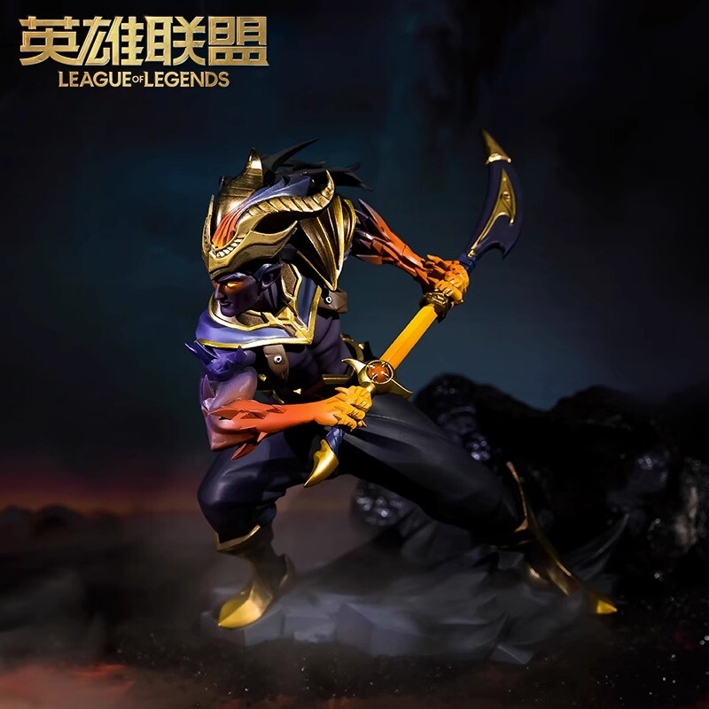 LEAGUE OF LEGENDS Nightbringer Yasuo Unlocked Statue Duel Ver Game