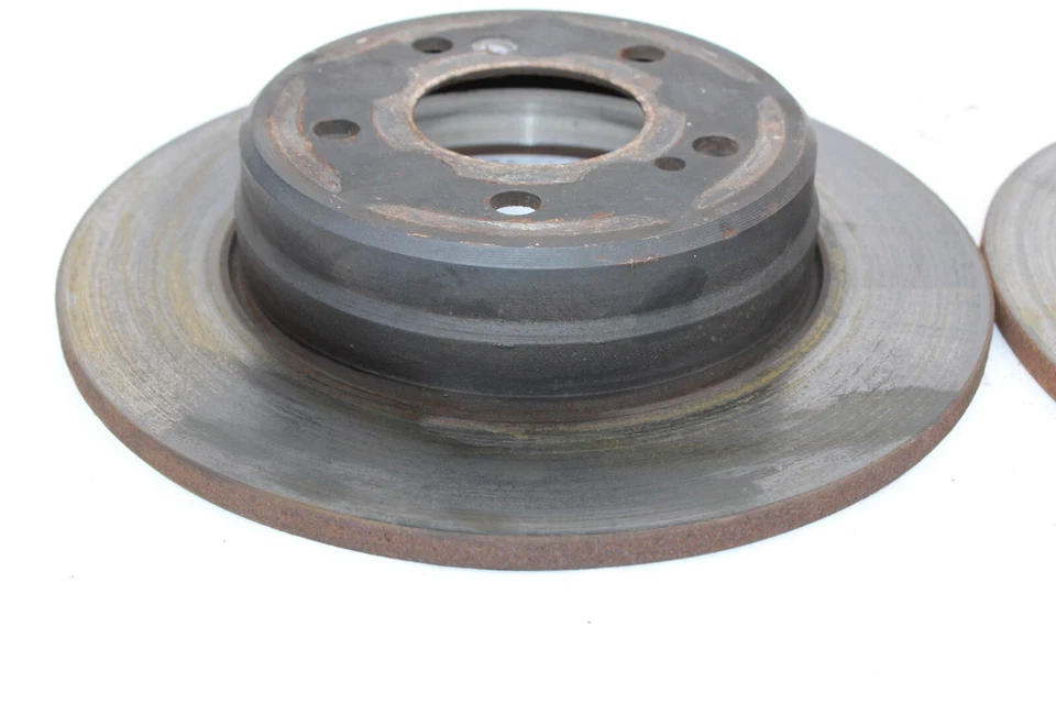 Conjunto de rotores de freio traseiros esquerdo e direito 1997-2004 Mercedes R170 SLK230 SLK320 - Imagem 2 de 4