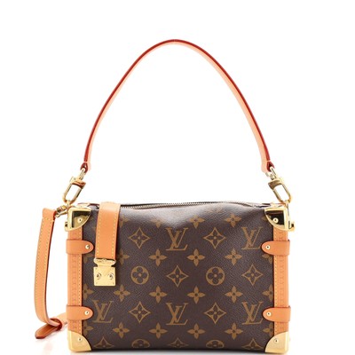Louis Vuitton Side Trunk Handbag Monogram Canvas PM | eBay