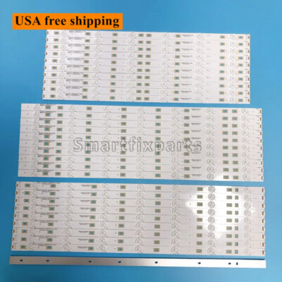 LED Strips For Sharp LC-80LE661U LCD-80X7000A LBM800P0701(L+R+C) RUNTKB550WJZZ