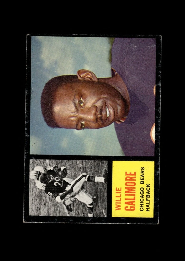 1962 Topps Set-Break # 14 Willie Galimore EX-EXMINT *GMCARDS*