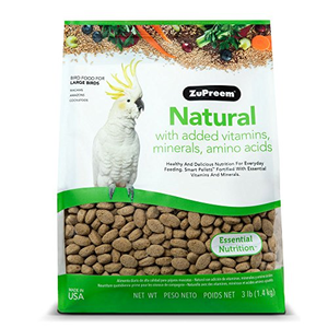 Zupreem Natural Large Bird Food, 3-Pound 762177942001 | eBay
