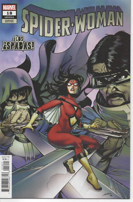 Spider-Woman 18 (LGY 113) Pere Perez Variant Cover New Bagged & Boarded