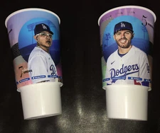 Los Angeles Dodgers Freddie Freeman - Julio Urias 2022 Souvenir Cup (x2)