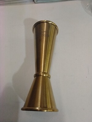 DOMAINE DE CANTON BRASS JIGGER SHOT MEASURING