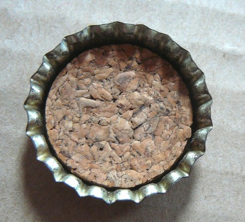 SPUR Vintage POP SODA BOTTLE CAP - CORK LINED - NEVER CRIMPED EX - Picture 2 of 2