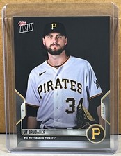 2022 TOPPS NOW Road to Opening Day #OD-355 JT BRUBAKER PIRATES Print Run 157