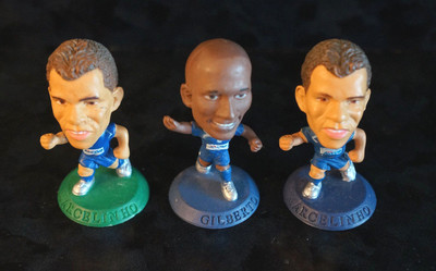 3 CORINTHIAN MicroStars FIGURES Collection Soccer Football BERLIN 2006 England 