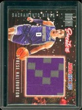 Tyrese Haliburton Rookie Card 2020-21 Hoops Rookie Sweaters #RSW-TR 