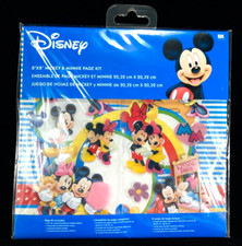 Disney 8X8 MICKEY MINNIE page kit Paper, Stickers, Borders, Frame Shapes