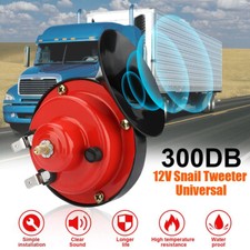 300DB Super Loud Train Horn Waterproof for 12V Motorcycles Cars Truck SUV