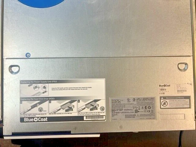 Blue coat Packetshaper AX1200 Monitoring Device Used In Good Condition - Image 3 of 4