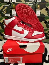 Preços baixos em Nike Dunk High Red/White | eBay