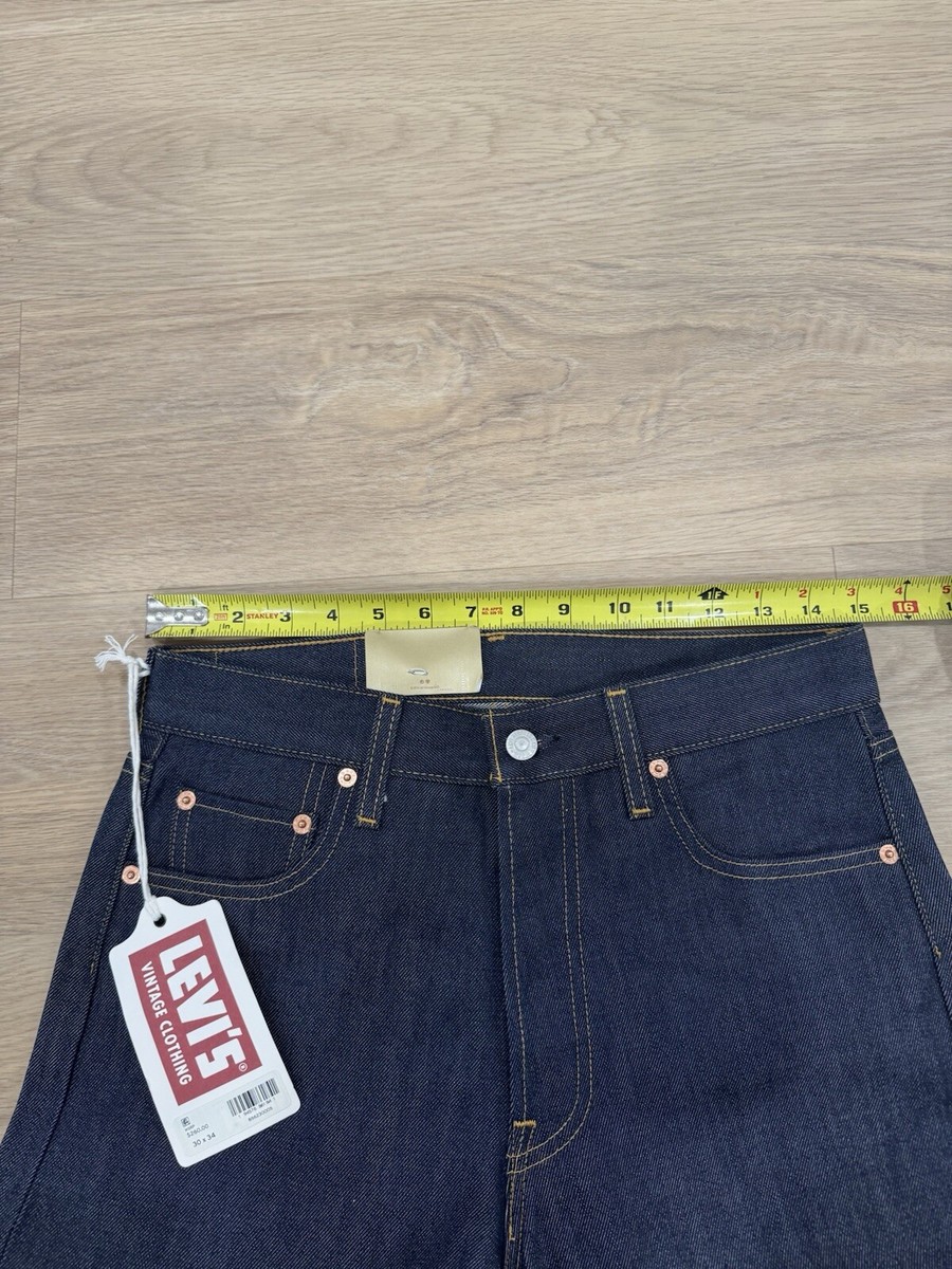 NWT 1984 LEVI'S 501 VINTAGE CLOTHING LVC Rigid SELVEDGE Blue